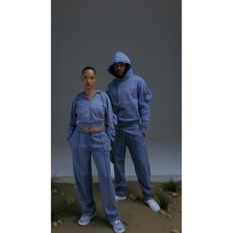 Blue Trapstar Construct Hoodie Men's Tracksuit India | UK39-468