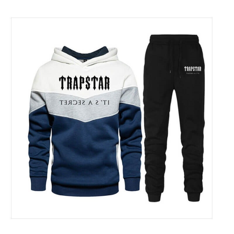 Blue Trapstar Jogging Suit Men\'s Tracksuit India | OE12-223