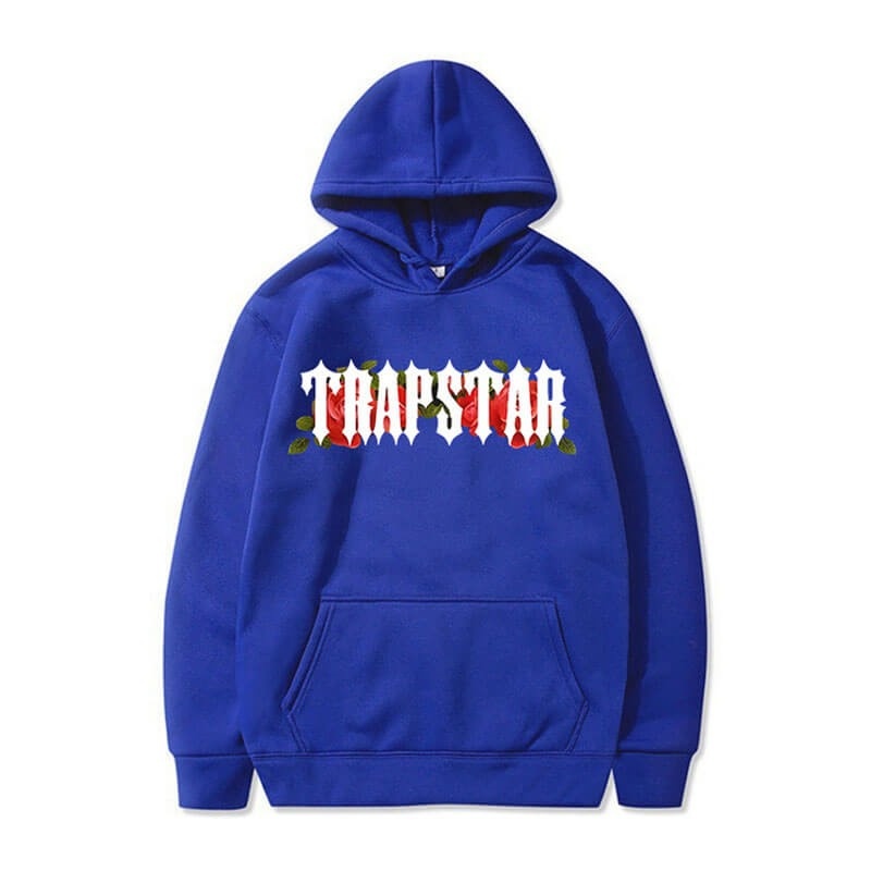 Blue Trapstar Long Sleeve Men\'s Hoodie India | ZJ34-884