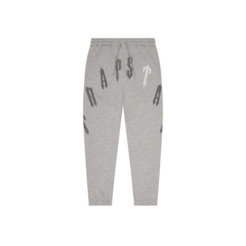 Grey Trapstar Irongate Arch Chenille 2.0 Men's Tracksuit India | CI74-631