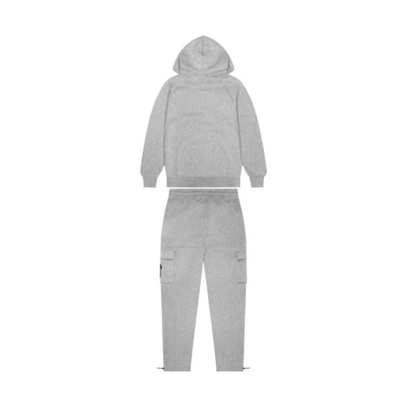 Grey Trapstar Irongate T Trap Fleece Bottoms Men's Tracksuit India | HA26-670