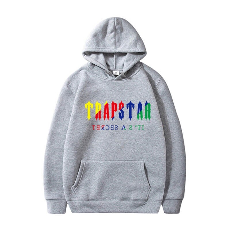 Grey Trapstar It’s A Secret Men\'s Hoodie India | QP53-211