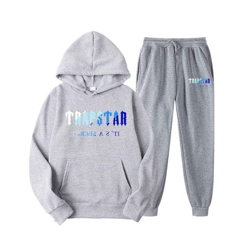 Grey Trapstar It\'s a Secret Shining Men\'s Tracksuit India | ZR09-469