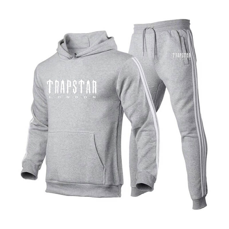 Grey Trapstar London Printed New Winter Men\'s Tracksuit India | LT42-459