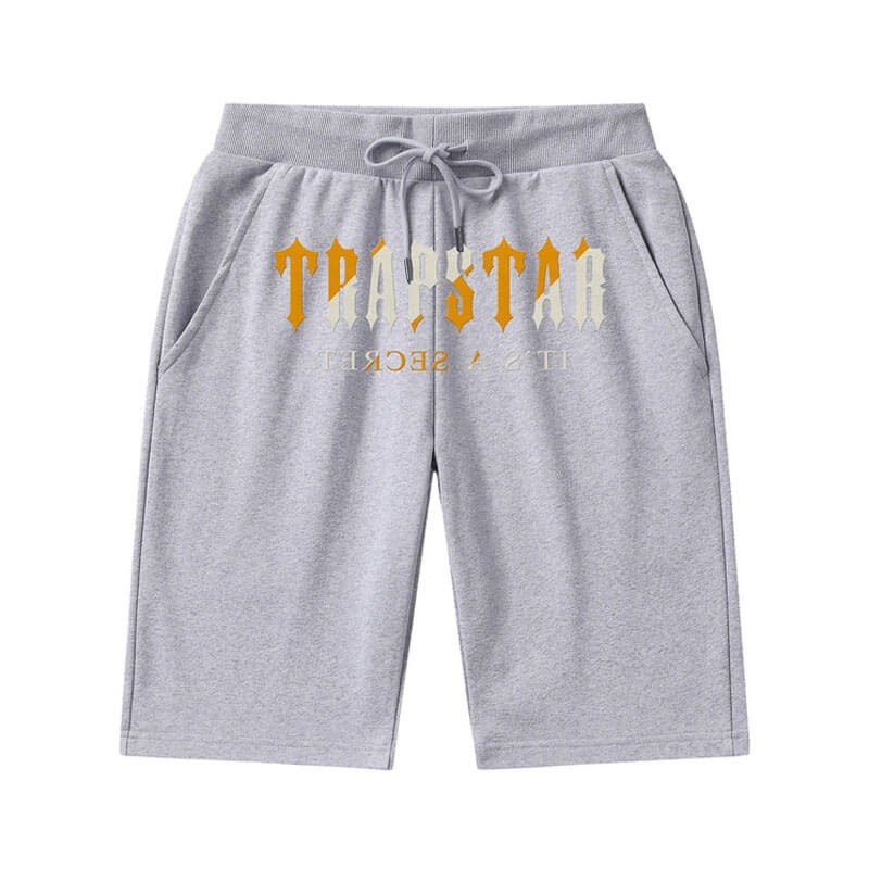 Grey Trapstar Winter Causal It\'s a Secret Men\'s Shorts India | EF35-943