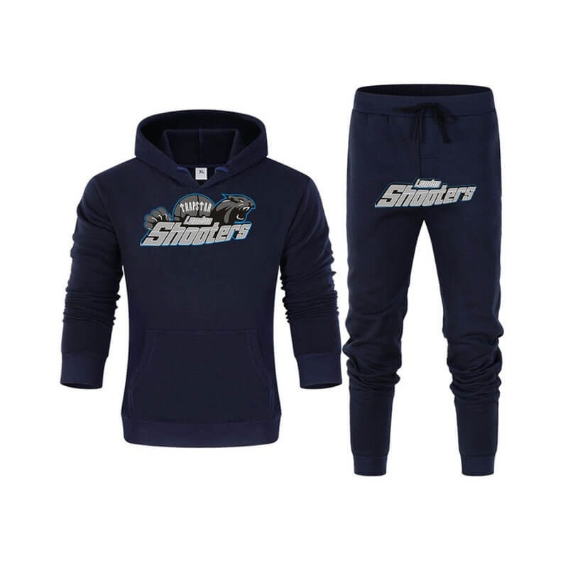 NavyBlue Trapstar London Shooters Funny Men\'s Tracksuit India | OD73-223