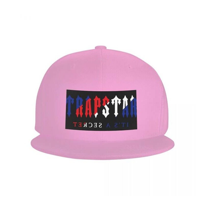 Pink Trapstar Chenille Baseball Cap Men\'s Hats India | BK26-867