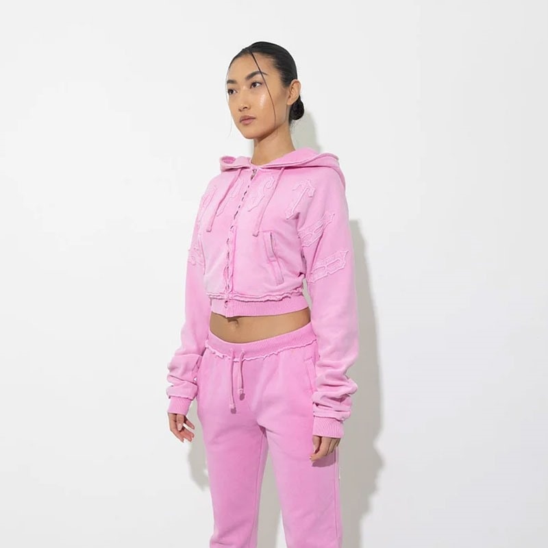 Pink Trapstar Irongate Women Cropped Men\'s Tracksuit India | TB01-795