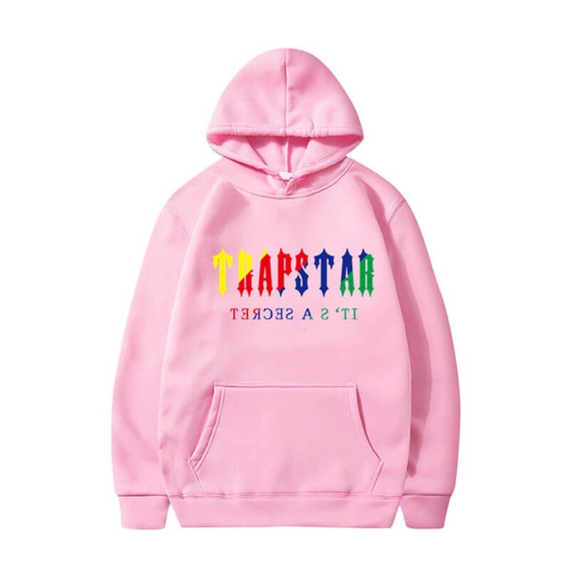 Pink Trapstar It’s A Secret Men\'s Hoodie India | PA25-500