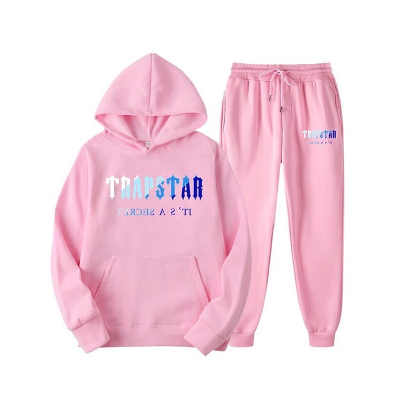 Pink Trapstar It\'s a Secret Shining Men\'s Tracksuit India | XP27-269