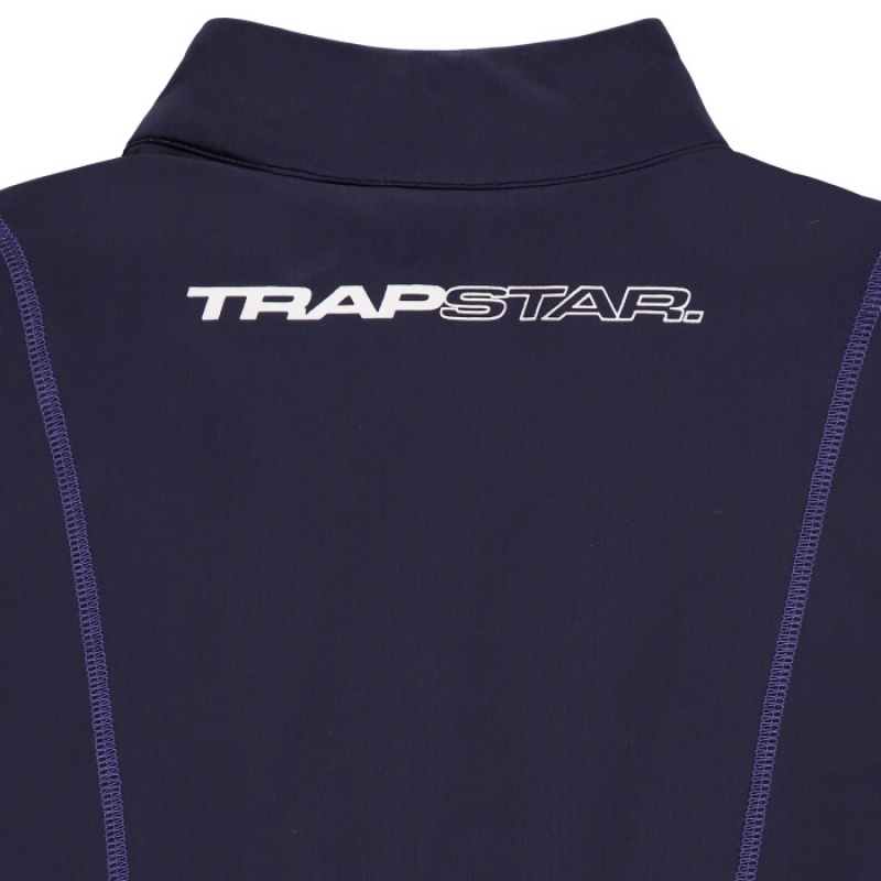 Purple Trapstar TS-Star Zip Women's Top India | QY98-800