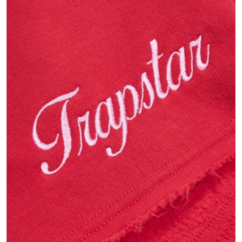 Red Trapstar TS-Star Women's Shorts India | VC96-485