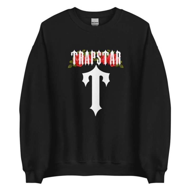 Rose Trapstar Central Tee Rose Men\'s Sweatshirts India | QC63-732