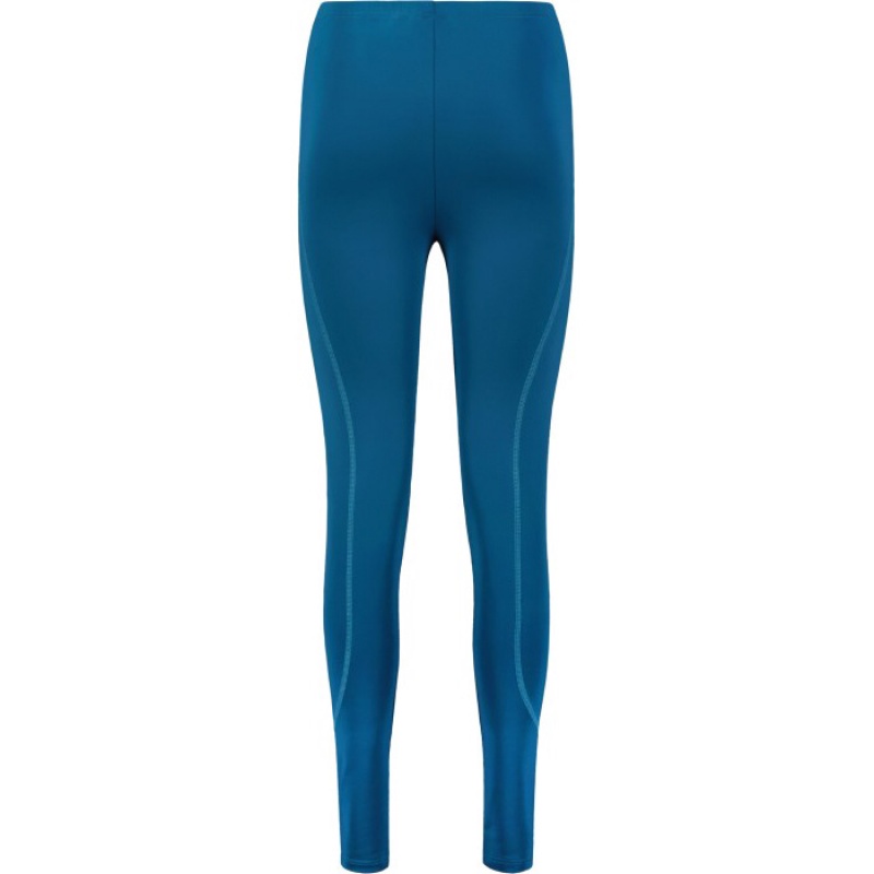 Turquoise Trapstar TS-Star Women's Leggings India | OT43-437