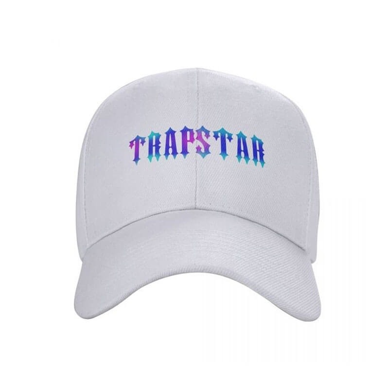 White Trapstar Black Cap Men\'s Hats India | GR96-975