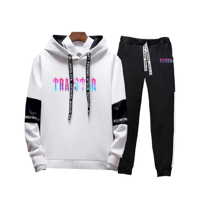 White Trapstar Causal Winter Men\'s Tracksuit India | GA52-767