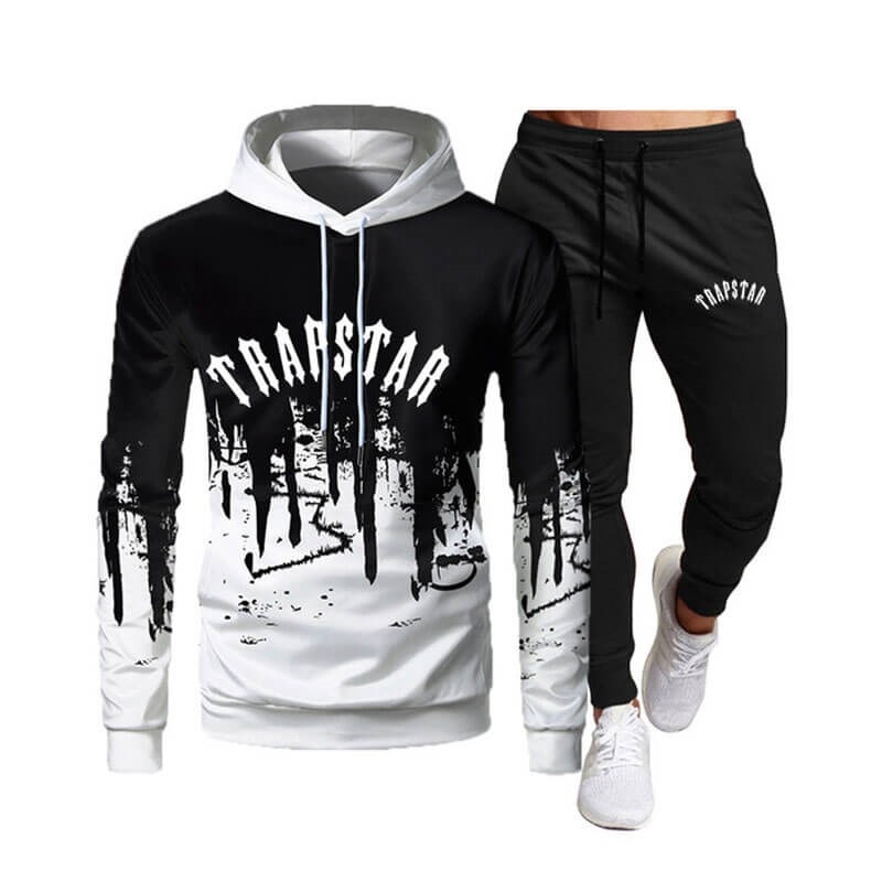 White Trapstar It\'s a Secret Streetwear Men\'s Tracksuit India | OX96-674