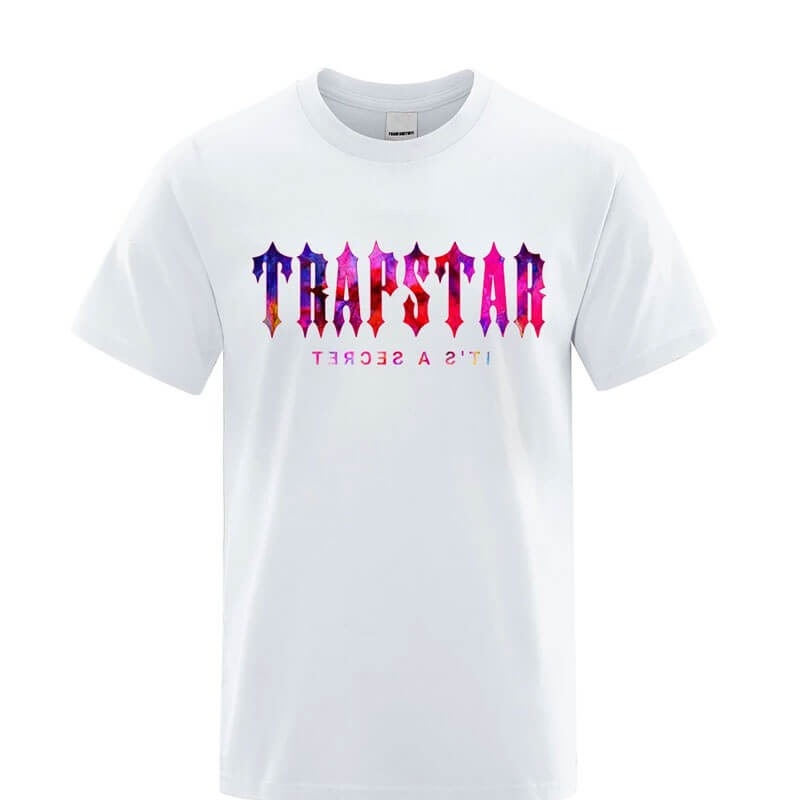 White Trapstar London Sunset It\'s a Secret Men\'s T Shirts India | SI79-502